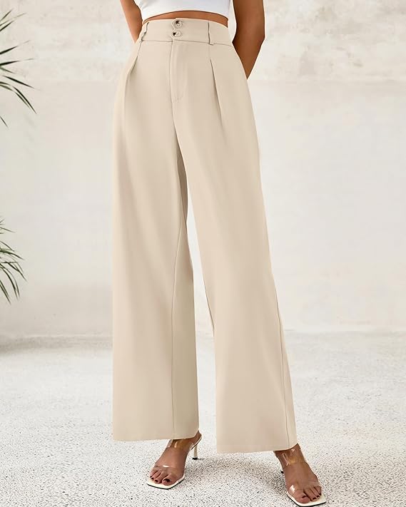 Wide Leg Dress Pants