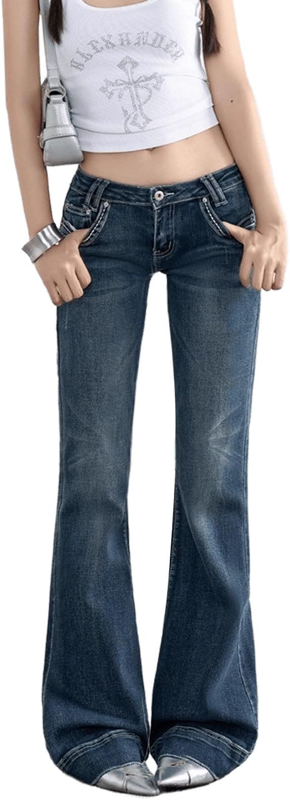 Vintage Low Rise Baggy Jeans